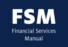 Financial Services Manual