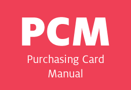 Purchasing Card Manual